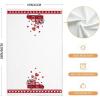 imageARKENY Valentines Day Kitchen Towels Set of 2Red Buffalo Plaid Heart Truck Dish Towels 18x26 Inch Drying DishclothFarmhouse Home Wedding Decoration AD166
