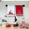 imageARKENY Valentines Day Kitchen Towels Set of 2Red Buffalo Plaid Heart Truck Dish Towels 18x26 Inch Drying DishclothFarmhouse Home Wedding Decoration AD166