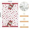 imageARKENY Valentines Day Kitchen Towels Set of 2Red Heart Cat Dish Towels 18x26 Inch Drying DishclothFarmhouse Home Wedding Decoration AD165