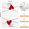 imageARKENY Valentines Day Kitchen Towels Set of 2Red Heart Love Dish Towels 18x26 Inch Drying DishclothFarmhouse Home Decoration AD133Red