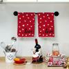 imageARKENY Valentines Day Kitchen Towels Set of 2Red Heart Love Dish Towels 18x26 Inch Drying DishclothFarmhouse Home Wedding Decoration AD148