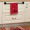 imageARKENY Valentines Day Kitchen TowelsRed Heart Love Dish Towels 18x26 Inch Drying DishclothFarmhouse Home Wedding Decoration AD147