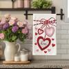 imagePink I Love U Valentines Day Kitchen Towels Set of 2Heart Dish Hand Towels Holiday Anniversary Wedding Seasonal Decorations DD062