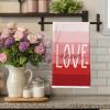 imageRed Love Valentines Day Kitchen Towels Set of 2Golden Heart Dish Hand Towels Holiday Anniversary Wedding Seasonal Decorations DD064Red