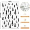 imageARKENY Christmas Kitchen Towels Set of 2Green Buffalo Plaid Xmas Tree Dish Towels 18x26 InchHoilday Farmhouse Home Decoration AD099Black