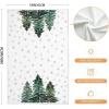 imageARKENY Christmas Kitchen Towels Set of 2Green Xmas Tree Snowflake Dish Towels 18x26 Inch Drying DishclothFarmhouse Nobel Home Decoration AD140Green Two Piece