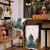 imageARKENY Christmas Kitchen Towels Set of 2Green Xmas Tree Snowflake Dish Towels 18x26 Inch Drying DishclothFarmhouse Nobel Home Decoration AD140Green Two Piece