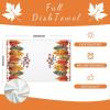 imageARKENY Fall Kitchen Towels Set of 2Orange Maple Tree Autumn Dish Towels 18x26 Inch Drying DishclothThanksgiving Farmhouse Home Decorations AD382