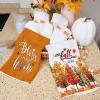 imageARKENY Fall Kitchen Towels Set of 2Orange Maple Tree Autumn Dish Towels 18x26 Inch Drying DishclothThanksgiving Farmhouse Home Decorations AD382