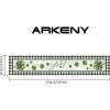 imageARKENY St Patricks Day Table Runner 13x72 Inches Shamrock Lucky Bow Spring Seasonal Farmhouse Buffalo Plaid Burlap Indoor Kitchen Dining Table Decorations for Home Party AT54672