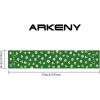 imageARKENY St Patricks Day Table Runner 13x72 Inches Shamrock Lucky Green Spring Seasonal Farmhouse Burlap Indoor Kitchen Dining Table Decorations for Home Party AT54572