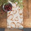 imageARKENY Fall Thanksgiving Table Runner 13x72 InchesOrange Hello Pumpkin Seasonal Burlap Farmhouse Indoor Autumn Table Runner for Home AT25872