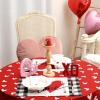 imageARKENY Mothers Day Placemats 12x18 Inches Set of 4 Love Heart Seasonal Farmhouse Burlap Buffalo Plaid Indoor Kitchen Anniversary Wedding Dining Valentines Table Decorations for Home Party AP02418Buffalo Plaid