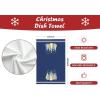 imageMerry Christmas Kitchen Towels Set of 2Blue Xmas Tree Dish Hand Towels Holiday Home Indoor Bathroom Party Seasonal Noel Decorations DD027Blue