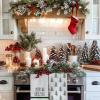 imageMerry Christmas Kitchen Towels Set of 2Green Xmas Tree Snow Dish Hand Towels Holiday Home Indoor Bathroom Party Seasonal Noel Decorations DD051Blue