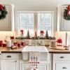 imageNutcrackers Christmas Kitchen Towels Set of 2Red Snowflake Xmas Tree Dish Hand Towels Holiday Home Indoor Bathroom Party Seasonal Noel Decorations DD036Red