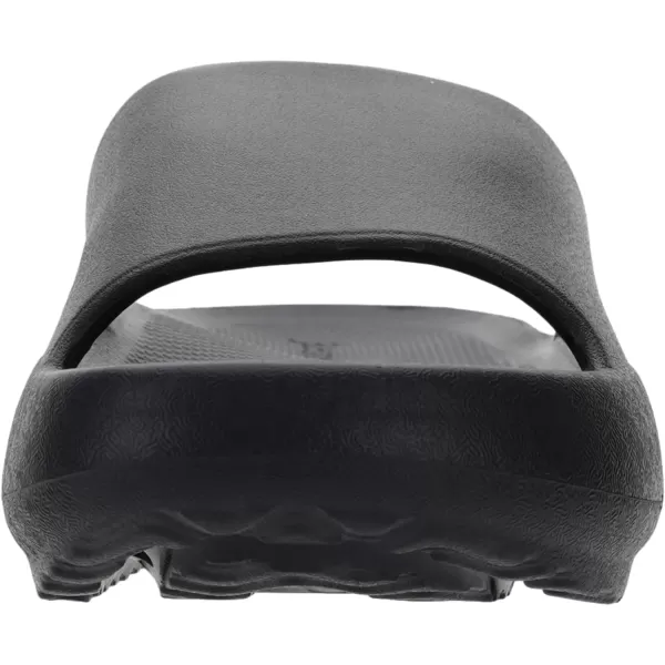 imageJoomra Arch Support Pillow Slippers for Women and Men Recovery House Slides Shower Sandals  Cushion Thick SoleBlack With Arch Support