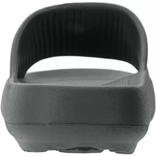 imageJoomra Arch Support Pillow Slippers for Women and Men Recovery House Slides Shower Sandals  Cushion Thick SoleDeep Grey With Arch Support
