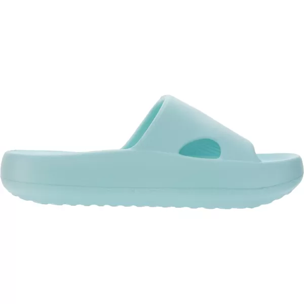 imageJoomra Arch Support Pillow Slippers for Women and Men Recovery House Slides Shower Sandals  Cushion Thick SoleLight Blue With Arch Support