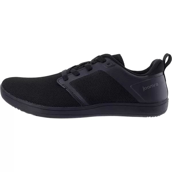 imageJoomra Mens Cross Trainer Minimalist Barefoot Shoes Zero Drop Sneakers  Wide Toe Box  Upgrade StabilityW83  All Black