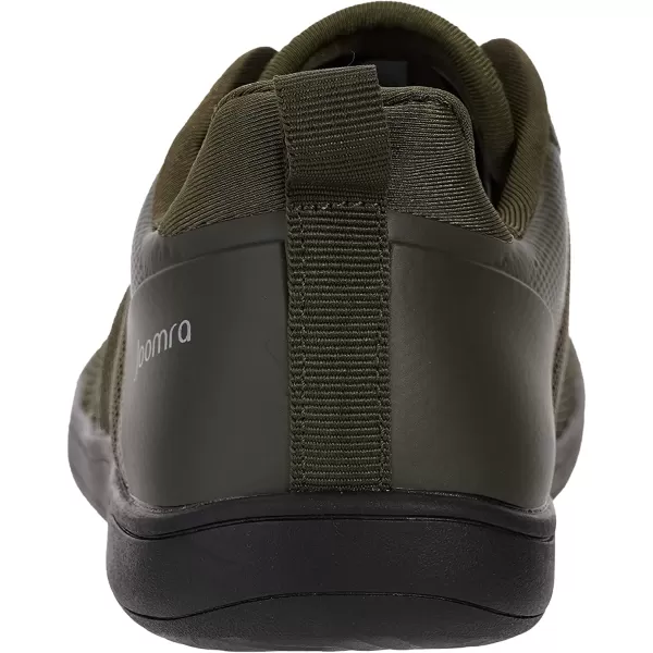 imageJoomra Mens Cross Trainer Minimalist Barefoot Shoes Zero Drop Sneakers  Wide Toe Box  Upgrade StabilityW83  Army Green