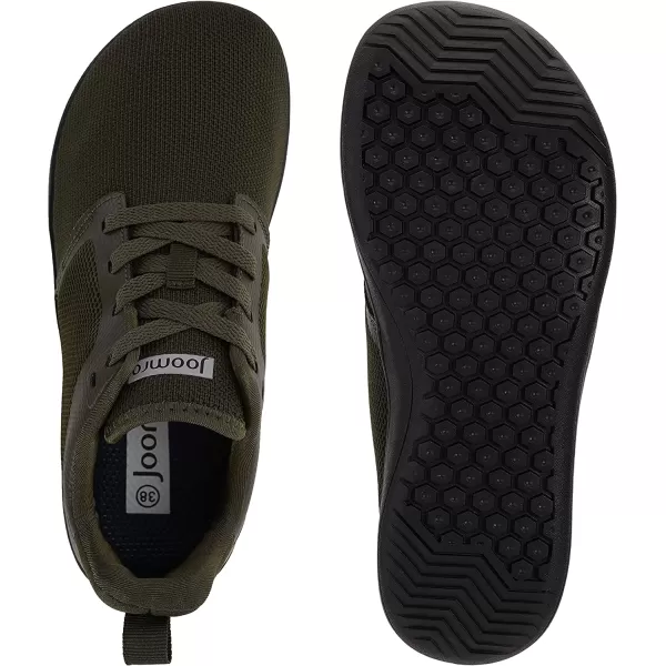 imageJoomra Mens Cross Trainer Minimalist Barefoot Shoes Zero Drop Sneakers  Wide Toe Box  Upgrade StabilityW83  Army Green