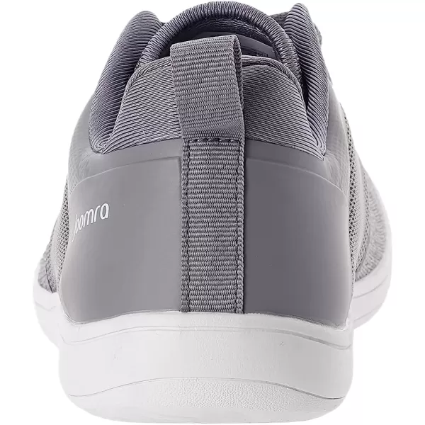imageJoomra Mens Cross Trainer Minimalist Barefoot Shoes Zero Drop Sneakers  Wide Toe Box  Upgrade StabilityW83  Grey