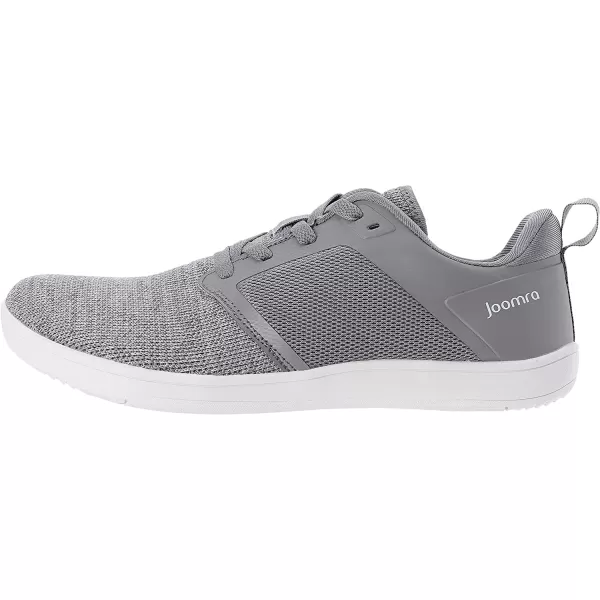 imageJoomra Mens Cross Trainer Minimalist Barefoot Shoes Zero Drop Sneakers  Wide Toe Box  Upgrade StabilityW83  Grey