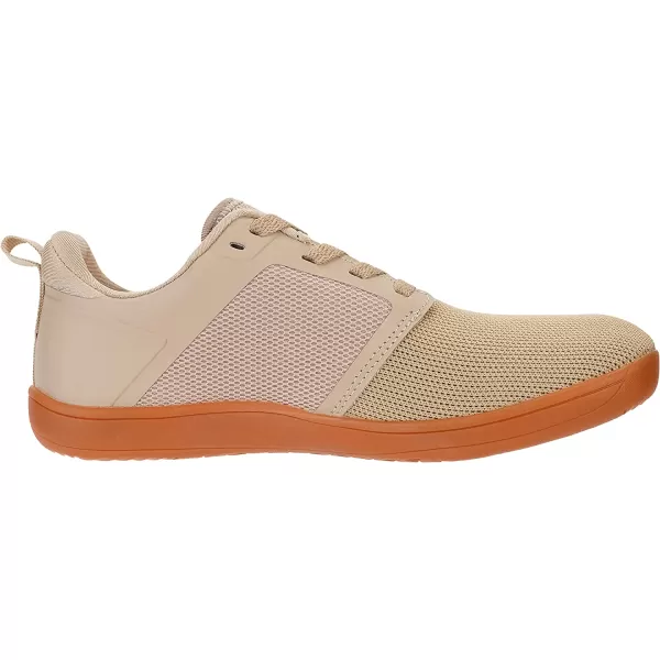 imageJoomra Mens Cross Trainer Minimalist Barefoot Shoes Zero Drop Sneakers  Wide Toe Box  Upgrade StabilityW83  Light Brown