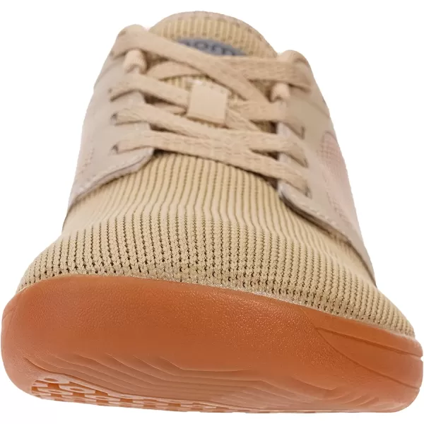 imageJoomra Mens Cross Trainer Minimalist Barefoot Shoes Zero Drop Sneakers  Wide Toe Box  Upgrade StabilityW83  Light Brown
