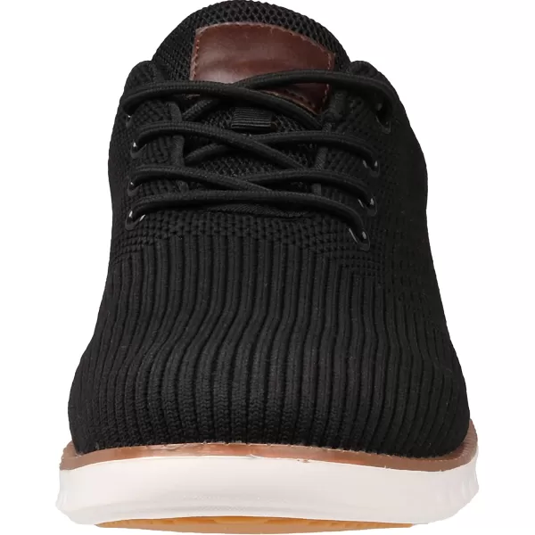 imageJoomra Mens KnitLeather Wingtip Oxford Dress ShoesBlack Waterproof