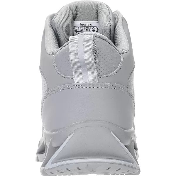 imageJoomra Mens Stylish Sneakers High Top AthleticInspired ShoesGrey
