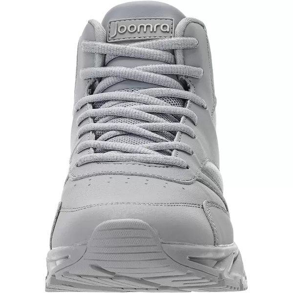 imageJoomra Mens Stylish Sneakers High Top AthleticInspired ShoesGrey