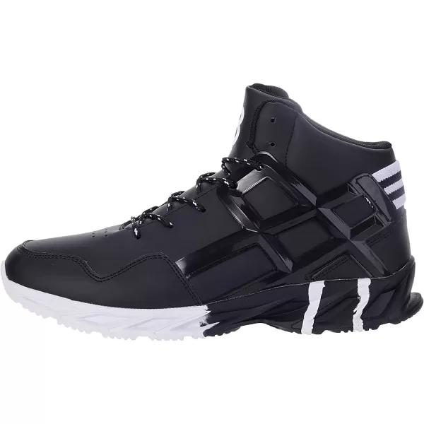 imageJoomra Mens Stylish Sneakers High Top AthleticInspired ShoesUpgrade  Black