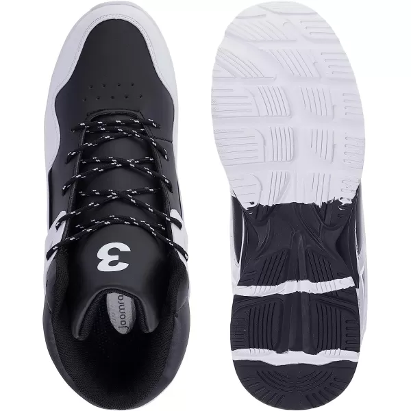 imageJoomra Mens Stylish Sneakers High Top AthleticInspired ShoesUpgrade  White