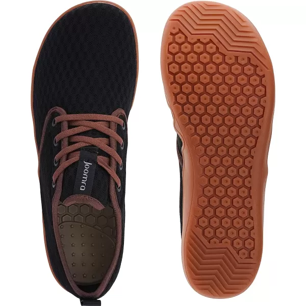 imageJoomra Mens Water amp Land Shoes  Hydrophobic Mesh  Barefoot Style  Quick Drying UpgradeW753  BlackGum  Water Shoes 