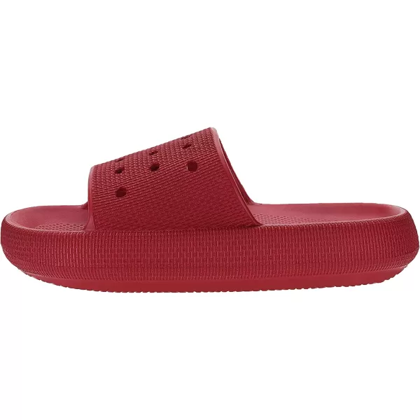 imageJoomra Pillow Slippers for Women and Men Breathable Shower Slides Quick Drying Sandals  Ultra Cushion  Thick SoleWine Red