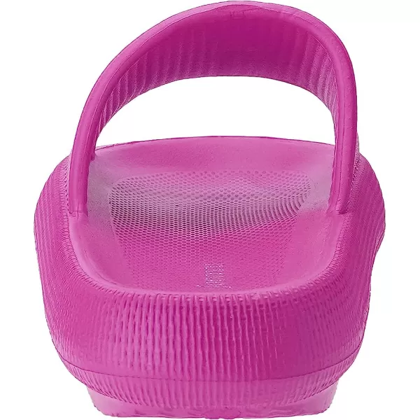 imageJoomra Pillow Slippers for Women and Men Non Slip Quick Drying Shower Slides Bathroom Sandals  Ultra Cushion  Thick SoleHot Pink