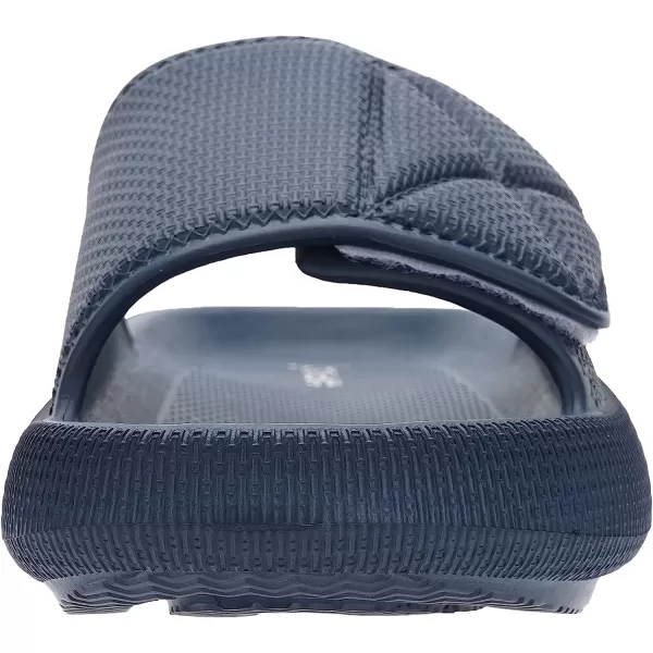 imageJoomra Slides for Women and Men Recovery Supportive Athletic Pillow Slippers Sandals  Adjustable Strap  Dual Cushioned Thick SoleAdjustable  Blue