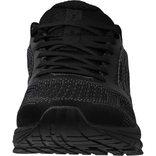imageJoomra Whitin Mens Supportive Running Shoes Cushioned Lightweight Athletic SneakersAll Black