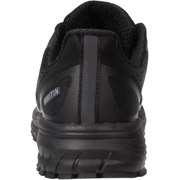 imageJoomra Whitin Mens Supportive Running Shoes Cushioned Lightweight Athletic SneakersBlackMesh