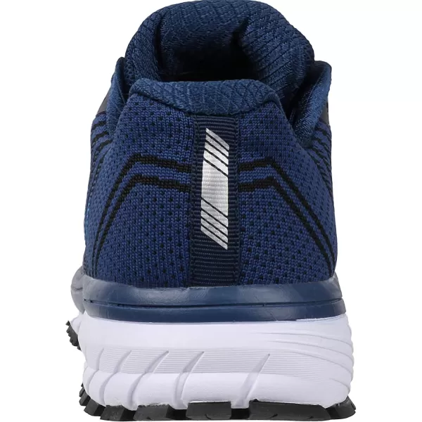 imageJoomra Whitin Mens Supportive Running Shoes Cushioned Lightweight Athletic SneakersBlue
