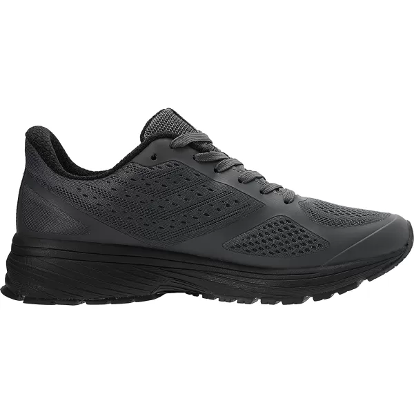 imageJoomra Whitin Mens Supportive Running Shoes Cushioned Lightweight Athletic SneakersGrey