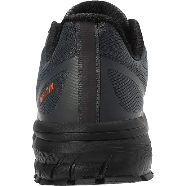 imageJoomra Whitin Mens Supportive Running Shoes Cushioned Lightweight Athletic SneakersGrey