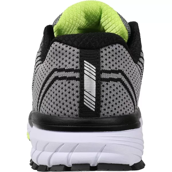 imageJoomra Whitin Mens Supportive Running Shoes Cushioned Lightweight Athletic SneakersGrey Green