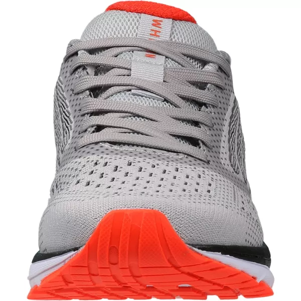 imageJoomra Whitin Mens Supportive Running Shoes Cushioned Lightweight Athletic SneakersLight Grey