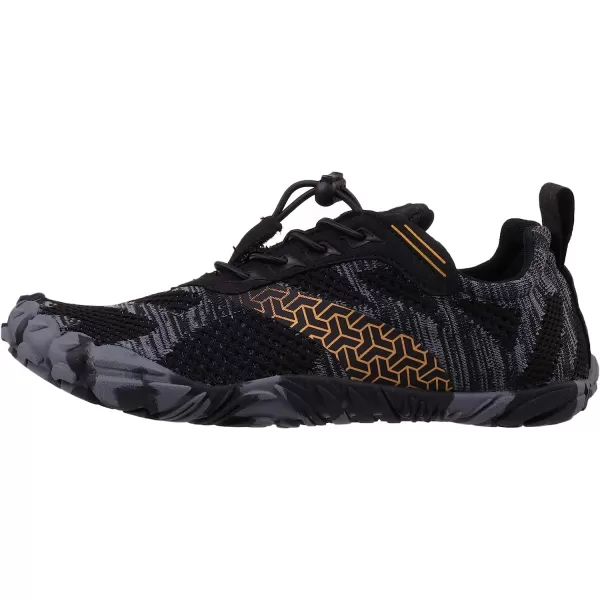 imageJoomra Womens Minimalist Trail Running Barefoot Shoes  Wide Toe Box  Zero DropAblackKnit