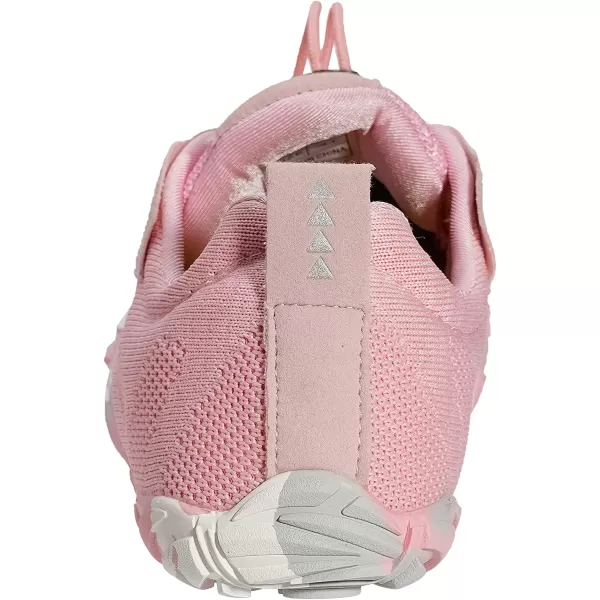 imageJoomra Womens Minimalist Trail Running Barefoot Shoes  Wide Toe Box  Zero DropAknit Pink