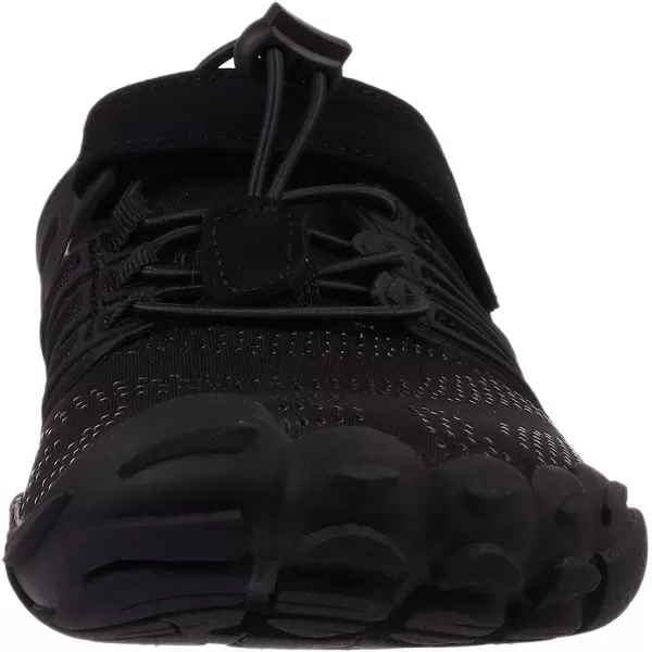 imageJoomra Womens Minimalist Trail Running Barefoot Shoes  Wide Toe Box  Zero DropAll Black