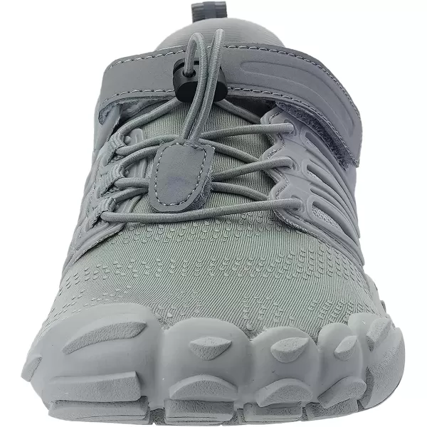 imageJoomra Womens Minimalist Trail Running Barefoot Shoes  Wide Toe Box  Zero DropBall Grey